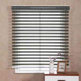 厂家柔家居垂直窗帘别墅供应纱帘双层卷帘窗帘工程卷帘百叶窗帘