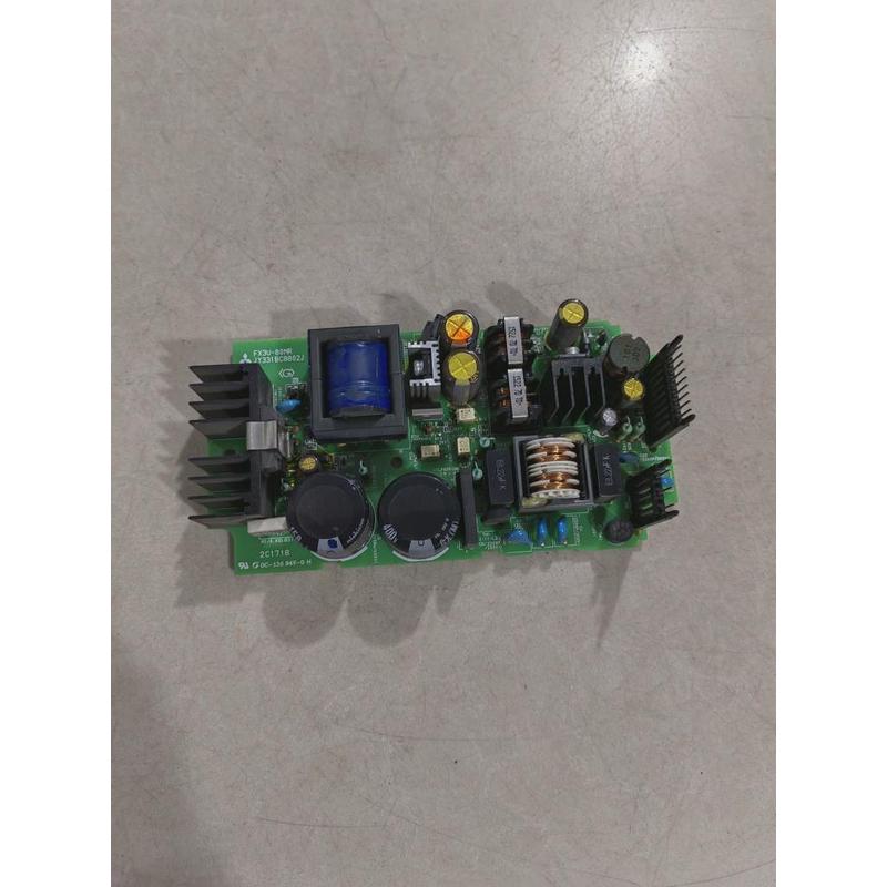 议价三菱PLC模块FX3U-60/80MR/MT/ES-A电源板FX3U-80MR 原装拆机