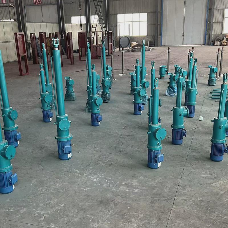 厂商供货式推杆工业分体式液压推杆矿用平行拐角电液电动液压推杆