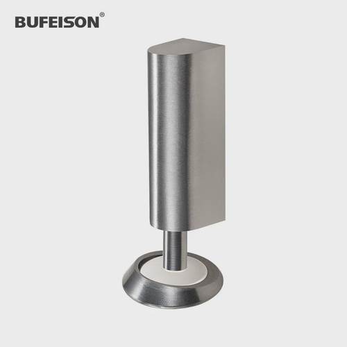 超薄隐形防风地吸卫生间门吸极窄门边框免打孔玻璃铝合金极简门阻