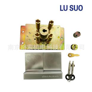 四柱金库门机械密码锁组合式调号密码锁大型保险柜机械密码锁