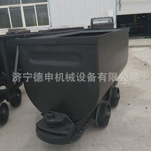 矿用运输翻斗式矿车煤矿曲轨侧卸式运输装卸设备金属矿平板车
