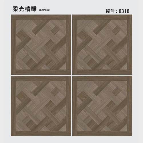 厂货中古风法式仿木纹砖800×800凡尔赛复古拼花木纹仿实木地板砖