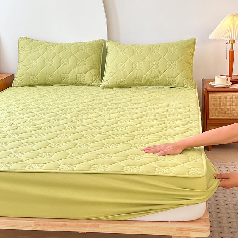 防水隔尿床笠加厚件夹棉单席梦思床垫保护罩防尘床单床罩床套
