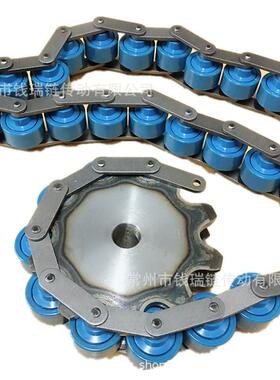 3倍速链条尼龙滚轮bs25-c208a倍速链钢制滚子倍速链bs30倍速链条