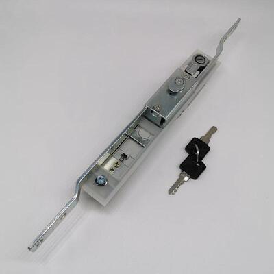 威图柜配件：MS830-3银白连杆锁，拉杆锁，摇把锁