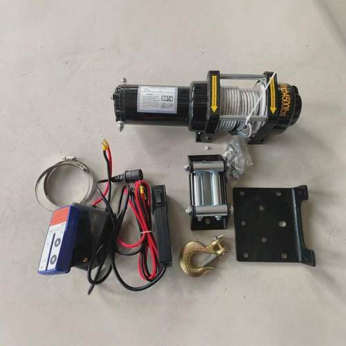 电动绞盘12v24v牵引汽车车载吊机车载卷扬机电动葫芦吊机提升机