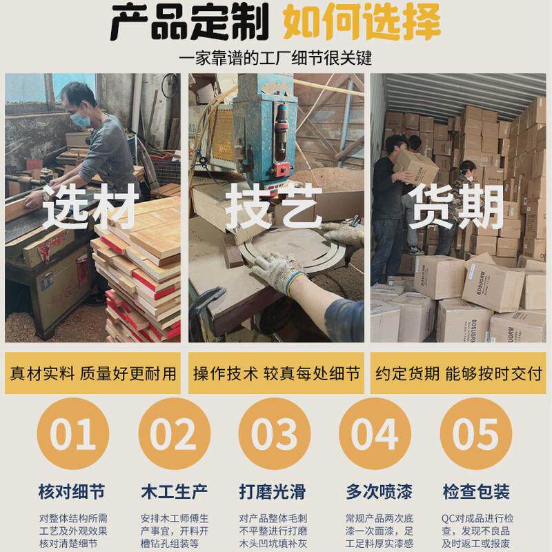 木制新中式翻盖烤漆木盒样板房玄关软装饰品首饰盒五金装饰摆件盒