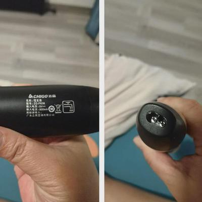 适用志高838理发器充电线扁头双圆孔配件