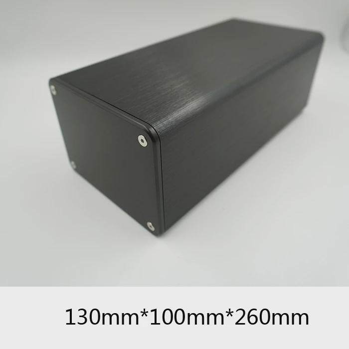 260全铝合金 铝型材 黑色 电源滤波器 DIY牛罩 功放音响外壳机箱