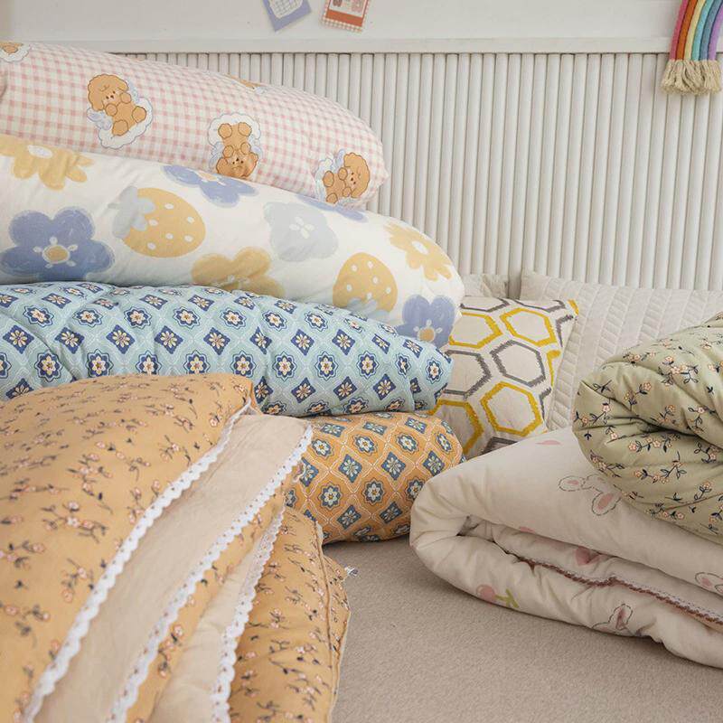 dz超柔针织棉秋礼品被子加厚被芯儿童床上用品冬被冬季厚款