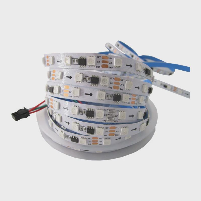 led12v-24v单色追光灯带幻彩流水全亮灯带家用柔性楼梯灯条灯贴