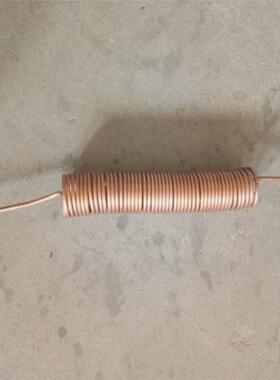 散热器弹簧式螺旋紫铜10x110x1.56x18x1mm紫铜管盘管加工