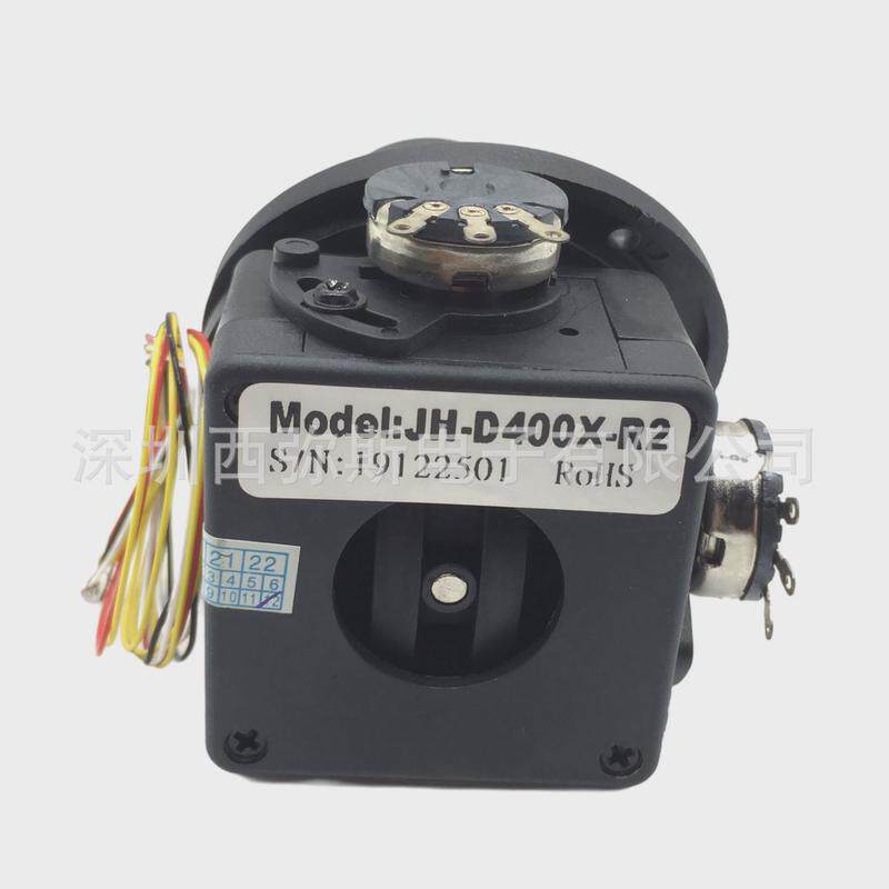 四维摇杆电位器jh-d400x-r2/r4全密封阻值5k10k带按钮操纵杆