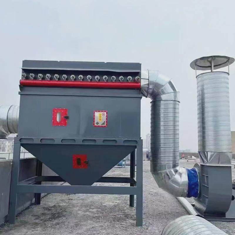 碳钢除尘器家具木工粉尘颗粒除尘器脉冲工业除尘器碳钢车间