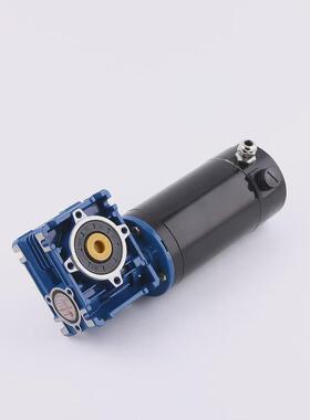 厂家100-150w刷蜗杆直流有涡轮减速电机1500rpm机械设备减速电机