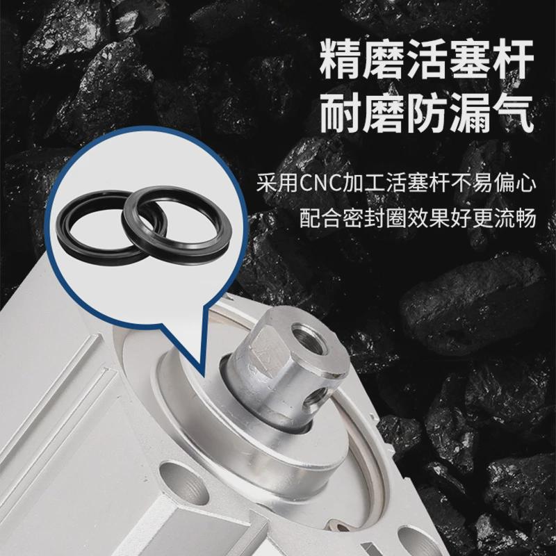 hbqd机冰气动相框洪打钉气缸sdaj80x40-10数控钉角机sdaj63x40-10