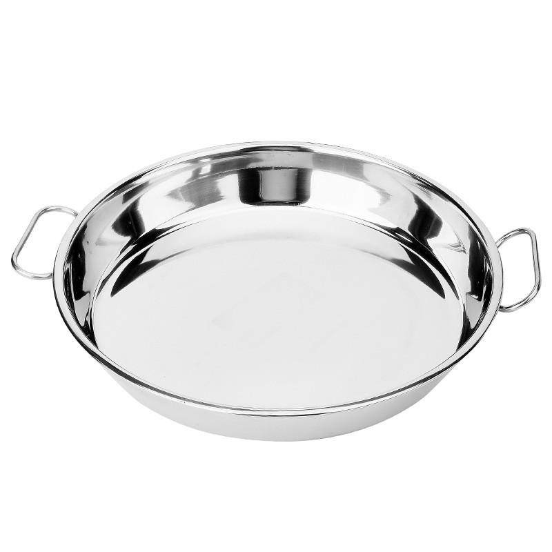 304 201不锈钢带耳糕圆盘大凉皮锣陕西罗罗做面皮盘家用蒸肠粉盘,餐饮具,餐用托盘,淘宝优惠券,粉丝福利购,淘宝优惠卷