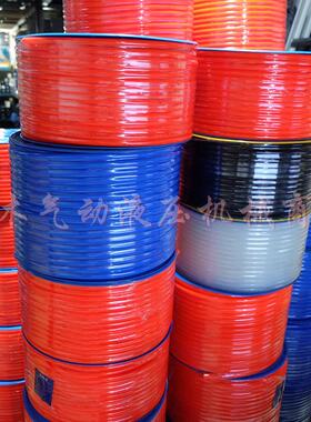 气动软管空压机软管6*48*510*6.512*8mm桔气管空气软管pe白色