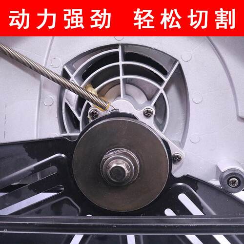 手提顿电圆锯14寸木工卡电锯切割机锯木台锯倒装圆盘电锯ct330-1