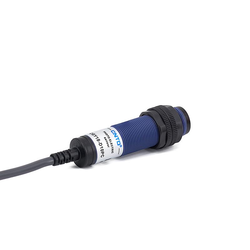 昌得cntd电气光电开关cgy18-d10pcm18漫反射10-30v感应10-30cm