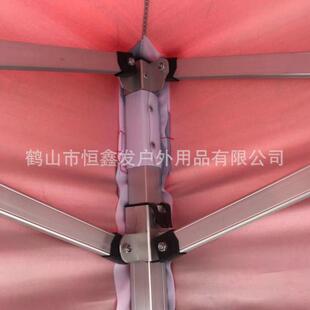 1.5*1.5m户外广告铝合金帐篷摆摊摆摊广告帐篷折叠四角展销帐篷