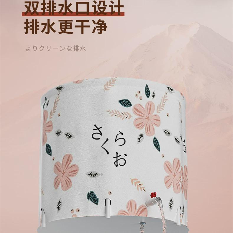 泡澡桶大人家用折叠浴缸婴儿童洗澡桶小孩浴盆成人全身汗蒸沐浴桶