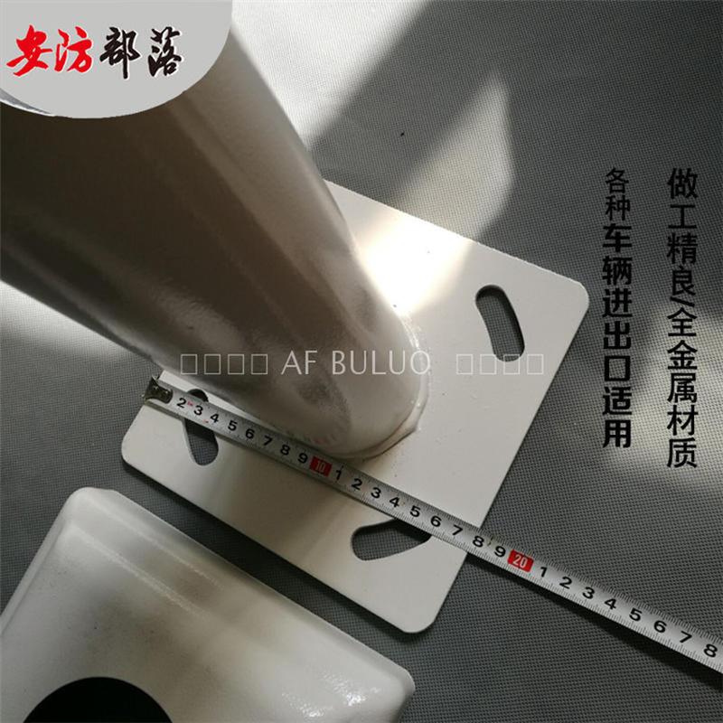 监控停车场立适用车牌识别立柱道闸进出路口镀锌管立柱厂家杆海康