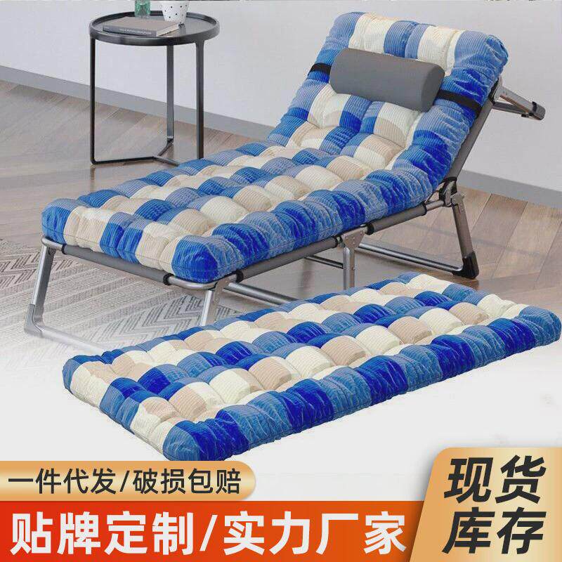 床垫折叠床棉垫办公室午休床单人床午睡床陪护床垫子躺椅折叠
