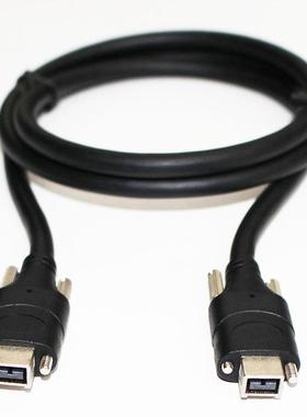 全新原装CEI工业相机AVT灰点大恒IEEE1394B数据线火线CCD相机连接