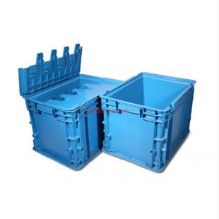 可堆箱周转箱欧标箱 600 280mm 力王 400 POWERKING