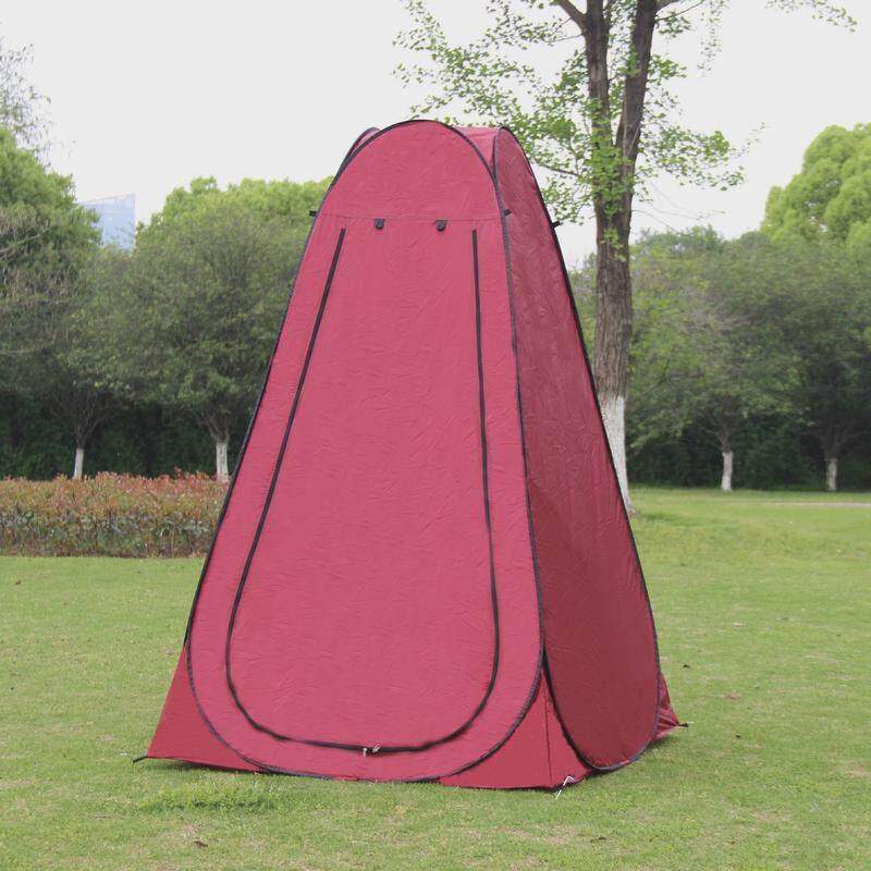 户外可携式洗澡帐篷临时移动厕所洗手间帐篷速开免搭建可携式帐篷
