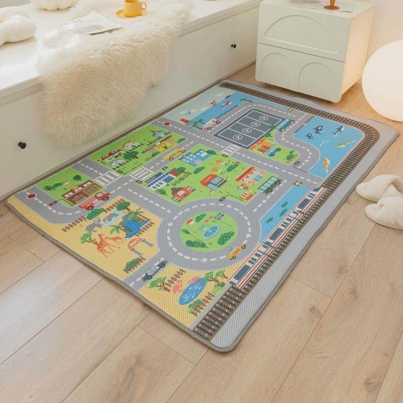 厂家直供夏季冰丝席地垫做出游野餐凉席爬爬垫家庭聚会午睡垫,居家布艺,家用脚垫,淘宝优惠券,粉丝福利购,淘宝优惠卷