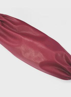 18n10双装防水皮革袖套袖套加长水产成人工作防油加厚车间成人男