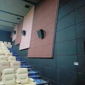 布艺软包吸音板皮革会议室询问室墙面阻燃防撞玻纤影院软包吸音板