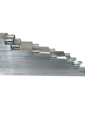 cpu散热定制生产优质铝合金可半导体制冷片水冷头40x240x12