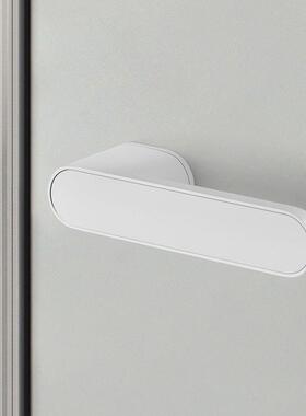 极简门锁卧室室内门锁磁吸静音锁具生态木门门锁钥匙带门锁