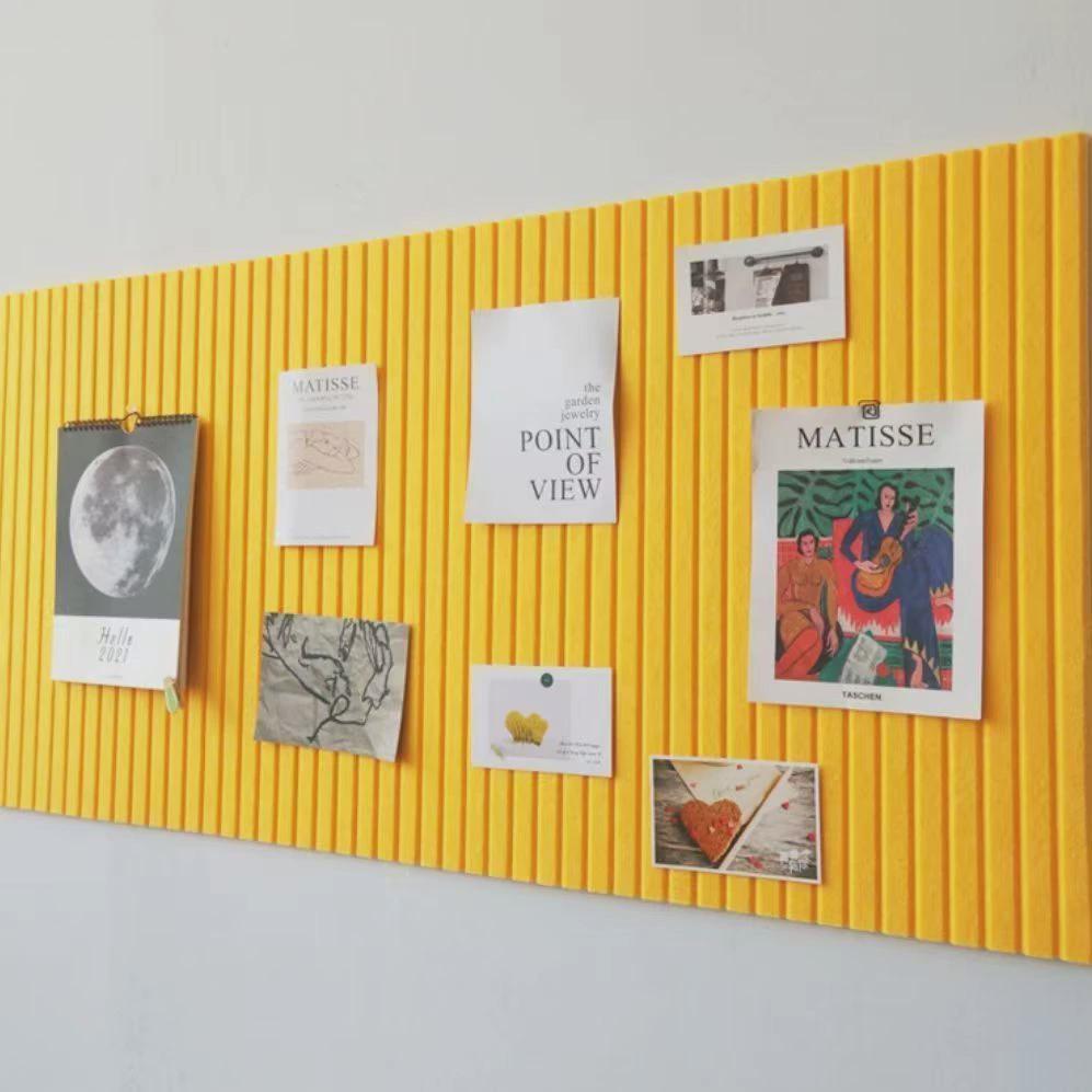 免打孔毛毡墙贴幼儿园作品展示板留言板简约照片墙装饰墙面隔音板