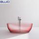 透明蛋形浴缸玫瑰红eggshapetransparentbathtubrosered