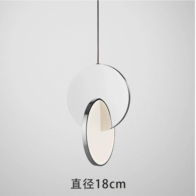 北欧餐厅极简吊灯后现代简约床头个性吧台楼梯轻奢设计师中山灯具