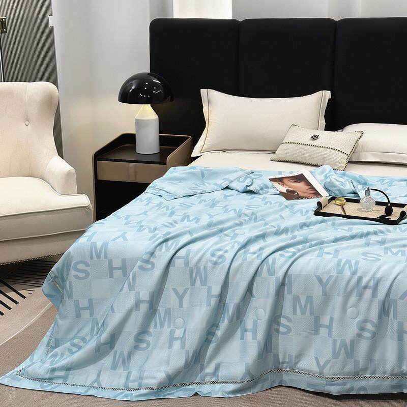 夏季国潮莱简约纤维天丝夏被再生纤维夏凉被赛尔款印花凉感空调被