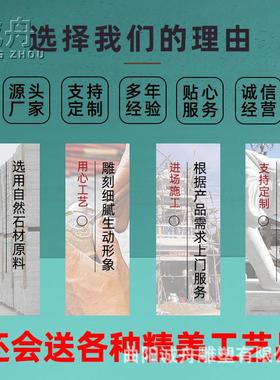 黑山石水钵水景酒店庭院装饰摆件流水景观喷泉劈开石切片石石雕