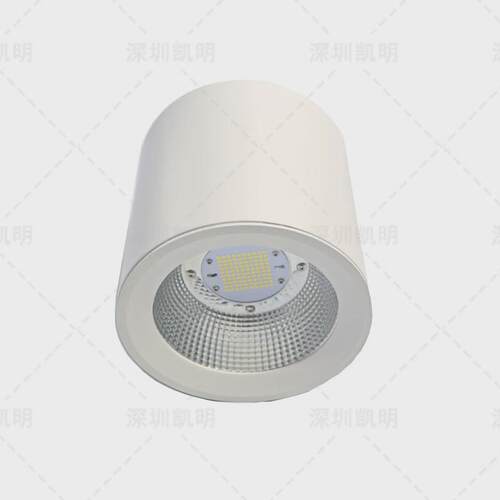 火车站50WLED明装筒灯60W80W100W雨棚灯免开孔集散厅照明筒灯