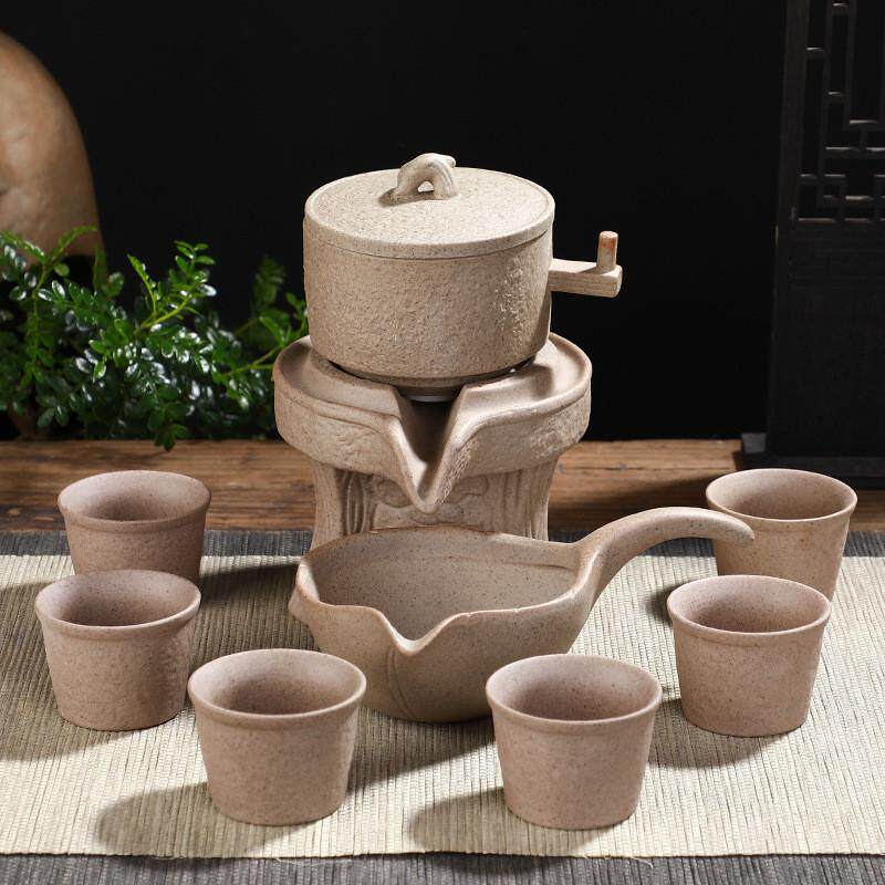 自动茶具石磨泡茶器半自动茶具套装时来运转懒人中秋礼品茶具