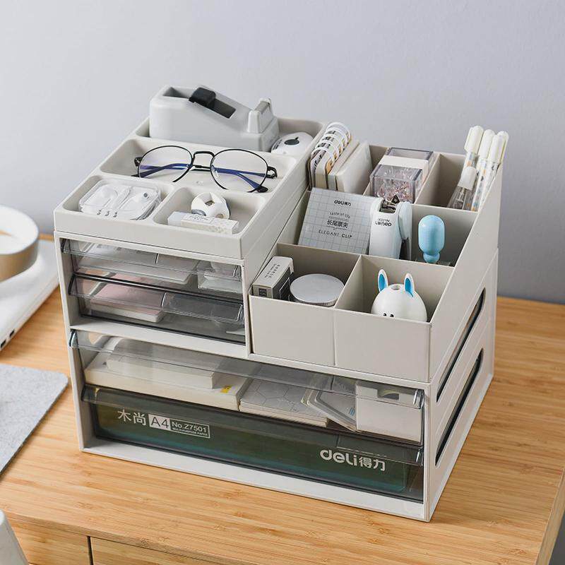 桌面收纳盒文件文具盒办公用品整理盒办公室多功能抽屉式杂物盒,商业/办公家具,置物架/陈列架/储物架/展示架,淘宝优惠券,粉丝福利购,淘宝优惠卷