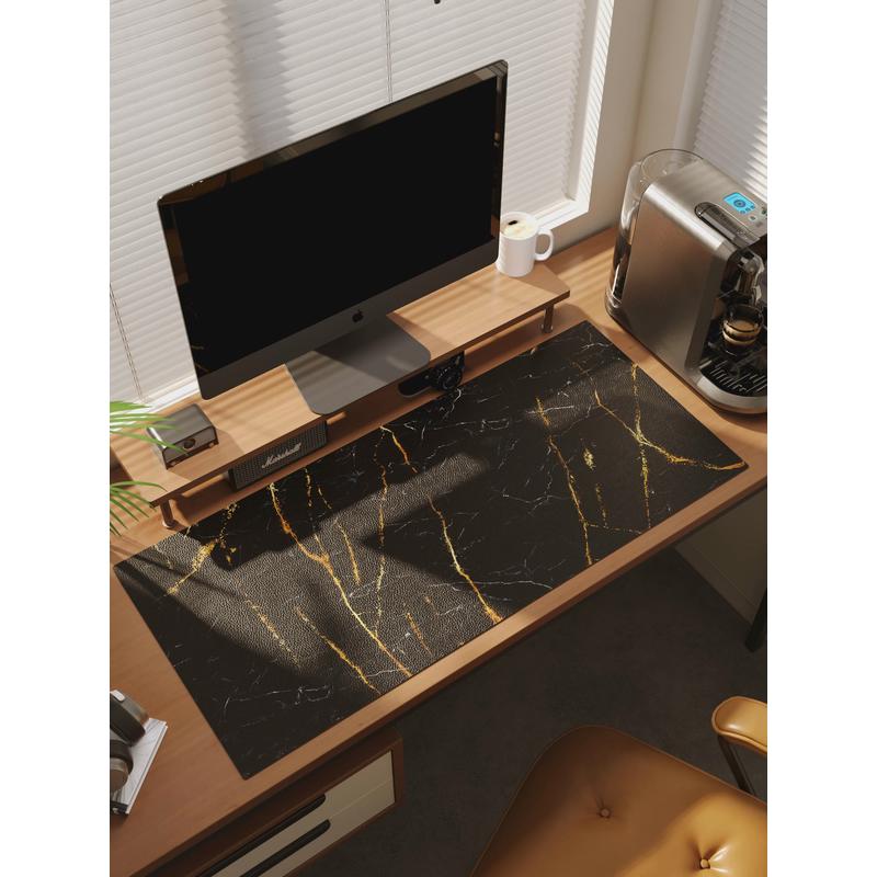 ali6皮革鼠标垫桌面办公电脑垫子保护桌垫键盘垫写字台书桌垫