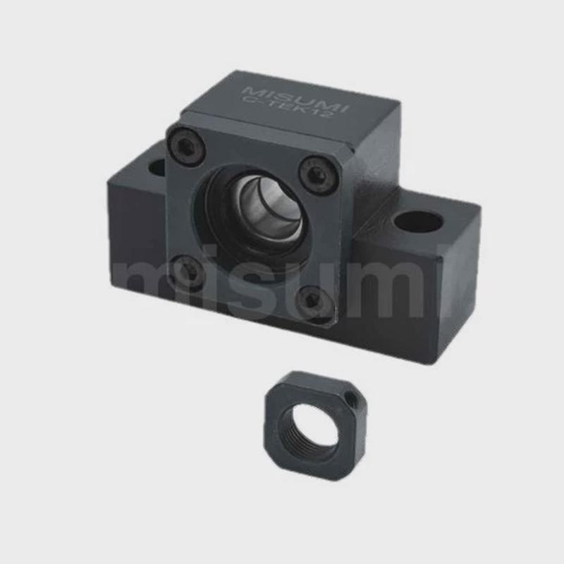 热销方形滚珠丝杠支座支架固定LEB41LEC41LEB51-681012152025