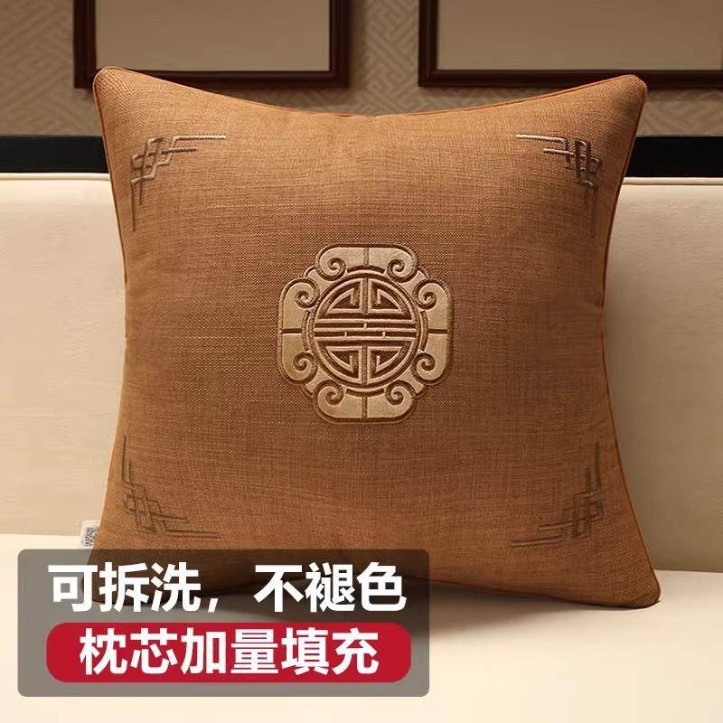 中式沙发抱枕靠枕中国风客厅靠背腰枕套含芯床头靠背垫靠垫枕批发,居家布艺,靠垫/抱枕,淘宝优惠券,粉丝福利购,淘宝优惠卷