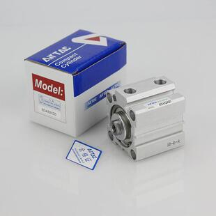 sda32气缸亚德客薄型16x10b缸径20/30/40/50/60/70sdaj可调行程