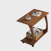 实木沙发边几迷你小桌子茶几简约现代客厅移动可边柜床头方角边桌